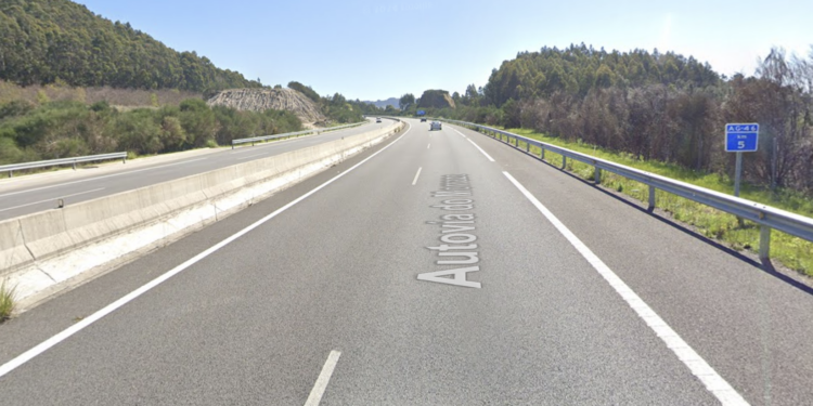 Una persona heridas tras una colisión múltiple en Moaña