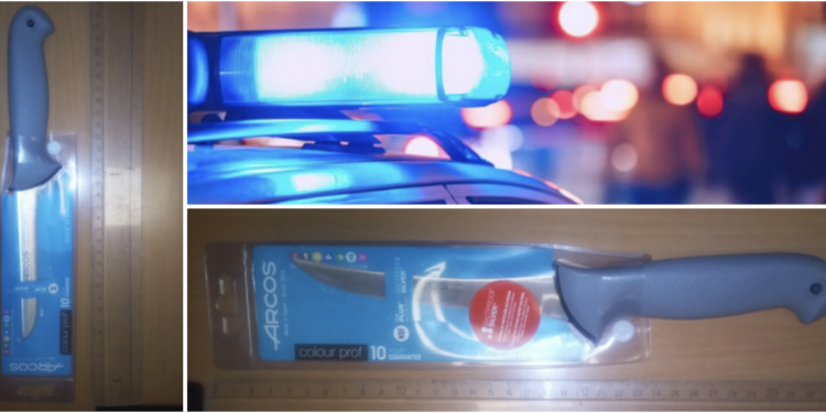 Detenido en Vigo tras amenazar de muerte a su madre con cuchillos y agredir a dos policías