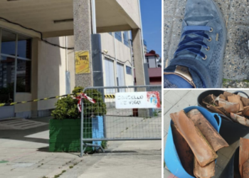 Los cascos de obra regresan al aula: las familias alzan la voz ante la grave situación de un colegio de Vigo