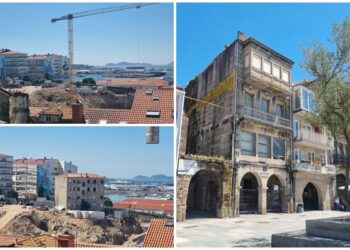 Resurge la cuna de Vigo mientras Barrio do Cura fulmina sus últimos vestigios