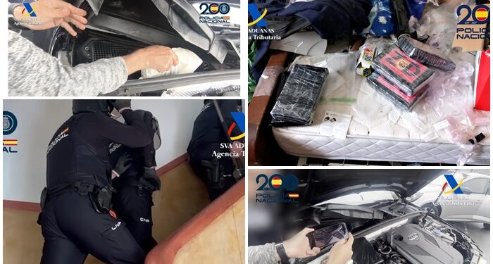 Vigo lidera una operación policial para detener a tres personas que distribuían droga a través de coches ‘caleteados’