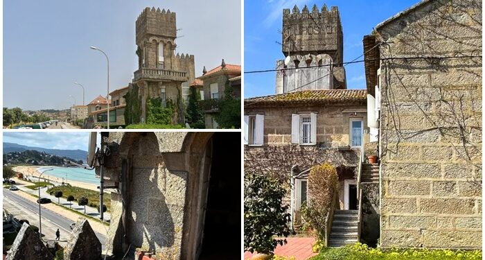 Un emblemático chalet (con torreón histórico) a pie de playa, a la venta por 3,2 millones de euros