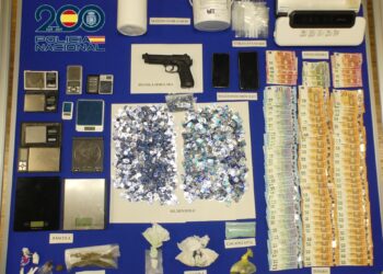 Cinco detenidos en Vigo con heroína, cocaína y 10.000 pastillas usadas como potenciadores sexuales