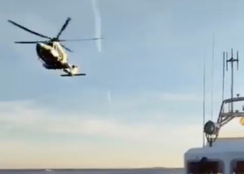 Una falsa alarma moviliza al helicóptero de Gardacostas en la ría de Vigo