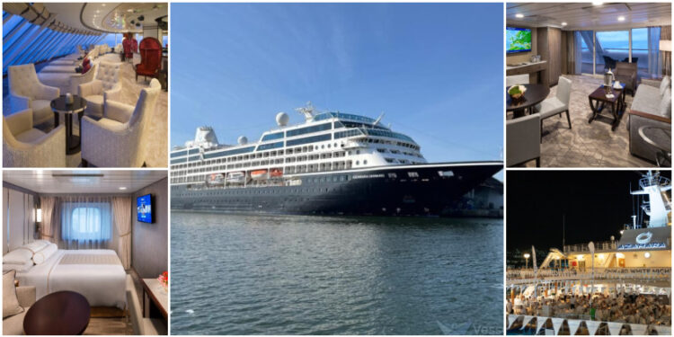 El lujo del Azamara Onward desembarca, por primera vez, en Vigo