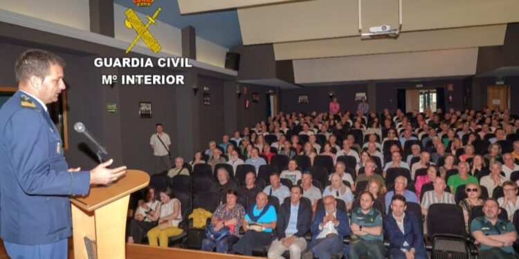 Cumbre hispano-lusa entre 260 agentes retirados de la Guardia Civil y la GNR portuguesa