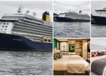 El lujo de un exclusivo crucero ‘boutique’ (solo para mayores de 50) deslumbra en su escala en Vigo