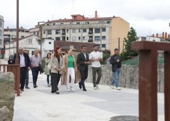 La humanización de la Rúa da Forca en Salvaterra transforma el espacio público