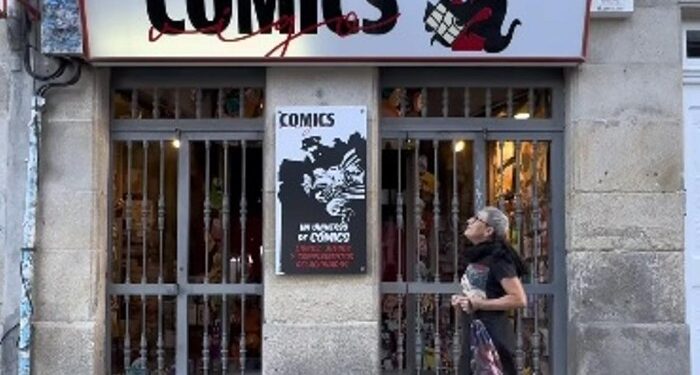 La heroína del cómic en Vigo cuelga la capa