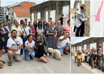 El arte urbano abre las ventanas de un barrio histórico de la ciudad dándole un nuevo aire