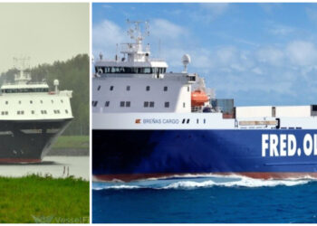 El Akranes llega a Vigo (con material militar) por última vez