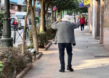 El gimnasio está en la calle