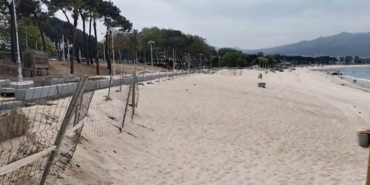 Recuperación dunar de Samil: «No es esto, no es esto»