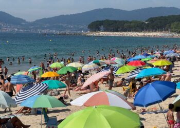 Noche tropical en Vigo, con 28 grados de madrugada