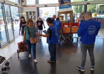 Se agranda la solidaridad: un 15% más de kilos de comida en la última recogida del Banco de Alimentos