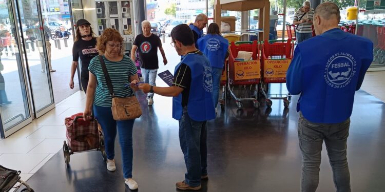 Se agranda la solidaridad: un 15% más de kilos de comida en la última recogida del Banco de Alimentos