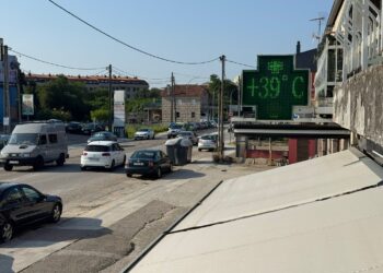 Jornada asfixiante en Vigo y su área con temperaturas máximas que marcaron casi 40 grados