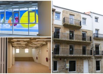 Así luce el nuevo edificio rehabilitado (y solidario) de la zona más antigua e histórica de Vigo