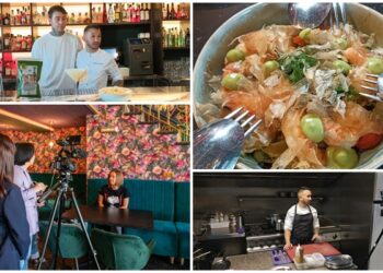 Un canal de Japón aterriza en Vigo para mostrar al mundo cómo se cocina el «danzarín» ‘katsuobushi’