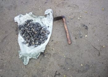 Identificados tres furtivos, uno reincidente, cuando extraían almeja ilegalmente en una playa de Vigo