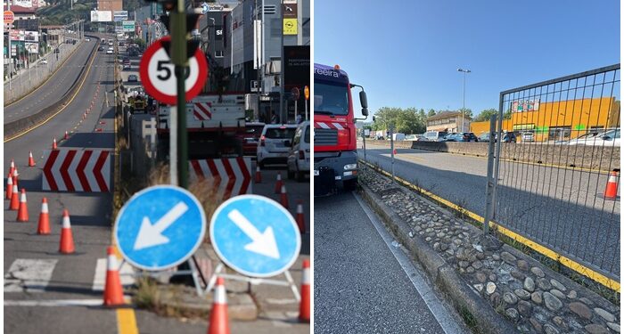 Empiezan a retirar las características (y feas) vallas metálicas de la Avenida de Madrid