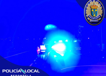 Tras una persecución policial, interceptan en Mos a un conductor (positivo en alcohol) que se dio a la fuga en Redondela