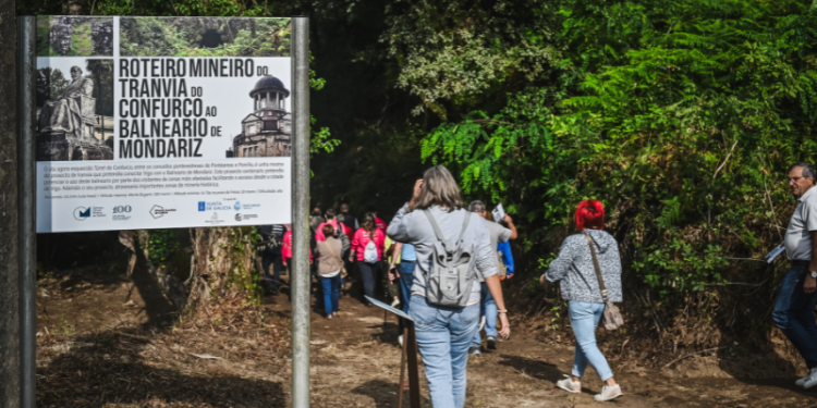 El sueño del tranvía entre Vigo y Mondariz se transforma en la primera ruta minera del área (no apta para novatos)