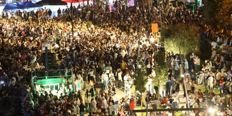 Bouzas danzó al son de los fuegos más populares y musicales sobre el cielo de Vigo