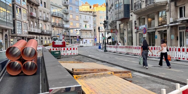 La Rúa Lepanto se transforma