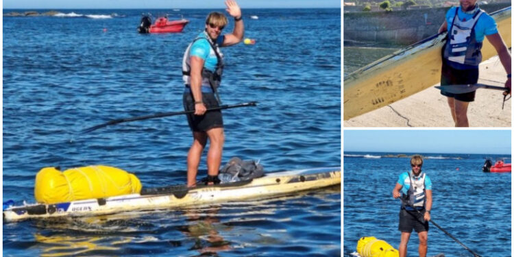 Jonas Böhlmark, el nómada sueco, recorre a Galicia tras más de 1.000 días de aventura