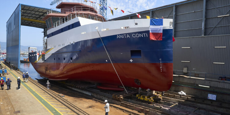 La flota francesa incorpora a sus filas un buque oceanográfico made in Vigo: el «Anita Conti»