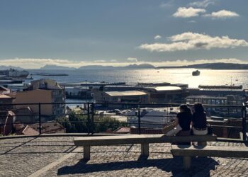 Atardecer en el Paseo de Alfonso XII