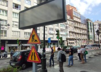 Las obras de humanización de Vigo se cobran más víctimas: corte de tráfico en Lepanto y el acceso a la autopista