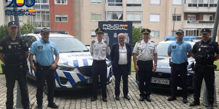 Policías de Vigo y Portugal estrechan lazos con el proyecto «Comisarías Europeas»