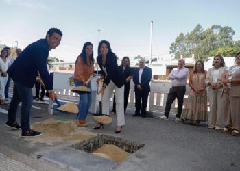 Arrancan las obras de humanización de las avenidas de Puxeiros   y de O Rebullón