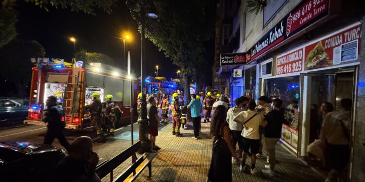 Alarma en Gran Vía tras la explosión de un cuadro eléctrico