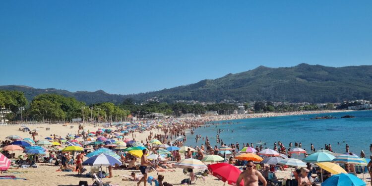 Verano «mediterráneo» en Vigo: una masa de aire cálido subirá (más) las temperaturas