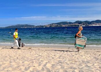 Playas viguesas impolutas