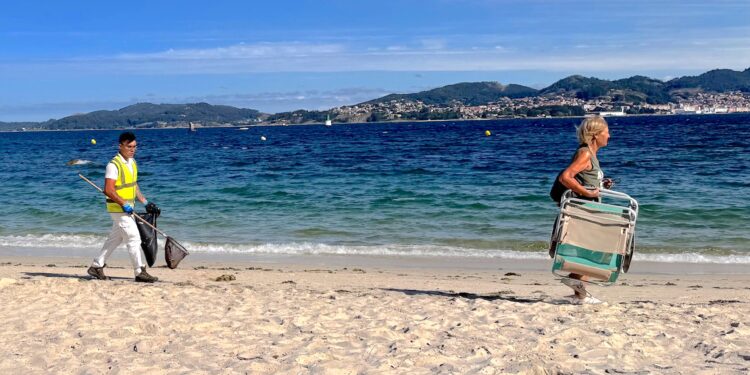 Playas viguesas impolutas