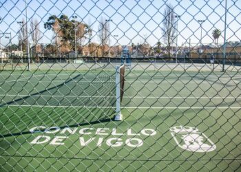 Nueva acción de protesta (deportiva) en Vigo para defender que los pabellones municipales «sigan siendo públicos»