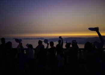 Noche de Perseidas en Vigo para observar las estrellas y el firmamento