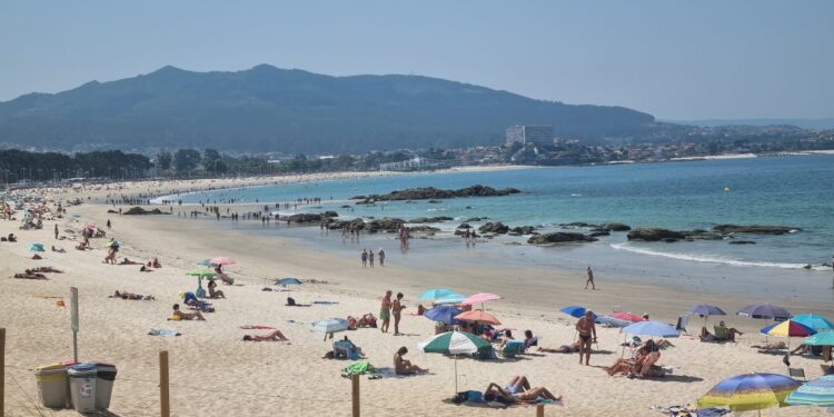 Aviso amarillo por fuertes vientos y calor para acabar la semana en Vigo