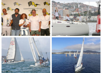 El liceísta Corisco se hace con el Trofeo Juan Piñeiro al ganar en tiempo real la V Regata Costa da Vela NB21