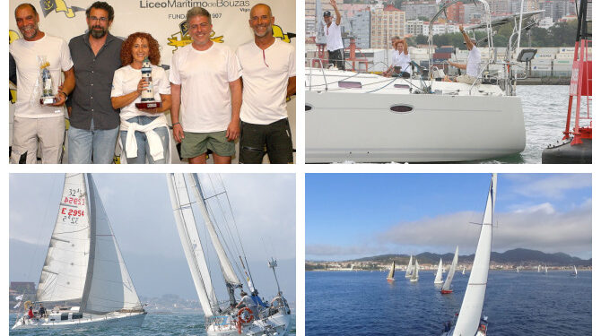 El liceísta Corisco se hace con el Trofeo Juan Piñeiro al ganar en tiempo real la V Regata Costa da Vela NB21