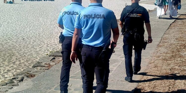 La Policía Nacional y la PSP de Portugal culminan con éxito las patrullas mixtas en Vigo