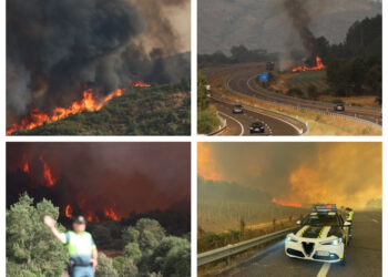 Restablecida la circulación de trenes en Galicia bloqueados por los incendios