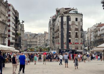 Vigo se llena de turistas