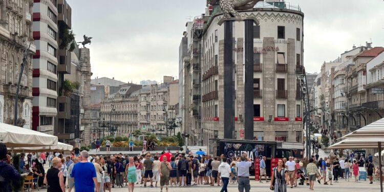 Vigo se llena de turistas