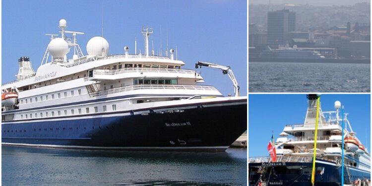 Vigo recibe a un exclusivo «hotel flotante» en su ruta enológica por el Atlántico