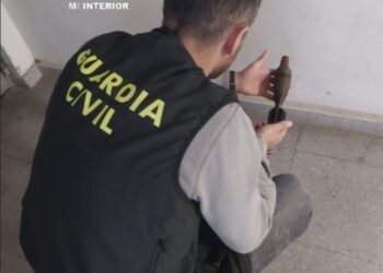 Localizan una granada de mortero de la Guerra Civil en una vivienda de A Estrada